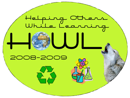 This year's HOWL logo - designed by Grace VanBuskirk